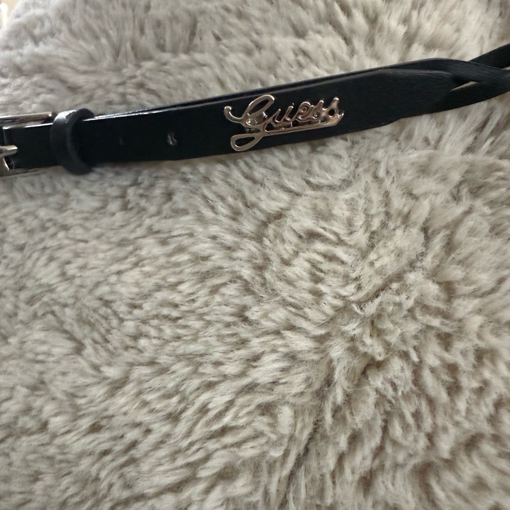 Guess Black Classic Belt